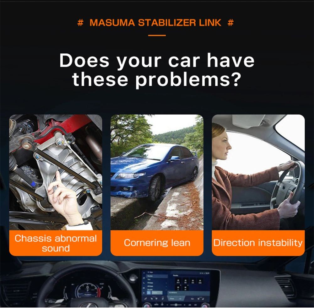 Ml-K104 Masuma Auto Suspension Systems Adjustable Stabilizer Link Bar 548300u000 54830-0u000 548300u002 for Hyundai Accent IV